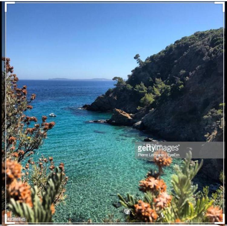 Cavalaire Vue Mer Au Loin Maisonnette Tout Equipee Pour 4 Personnes Avec Piscine Clim Wifi Velos Tv Barbecues Экстерьер фото