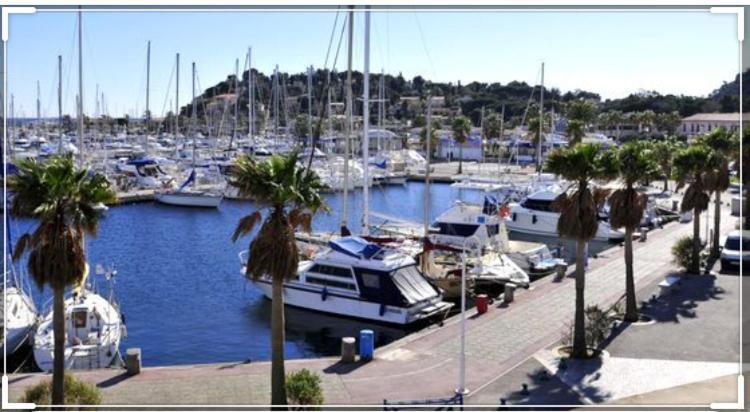 Cavalaire Vue Mer Au Loin Maisonnette Tout Equipee Pour 4 Personnes Avec Piscine Clim Wifi Velos Tv Barbecues Экстерьер фото